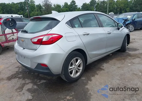 2018 Chevrolet Cruze Lt Auto из США, поврежденный, VIN 3G1BE6SM4JS543190